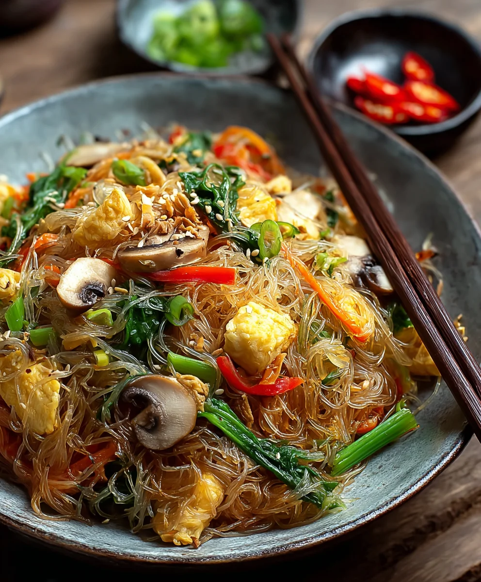 Veganes Pad Woon Sen: Schnelles Rinder-Nudelgericht ohne Alkohol