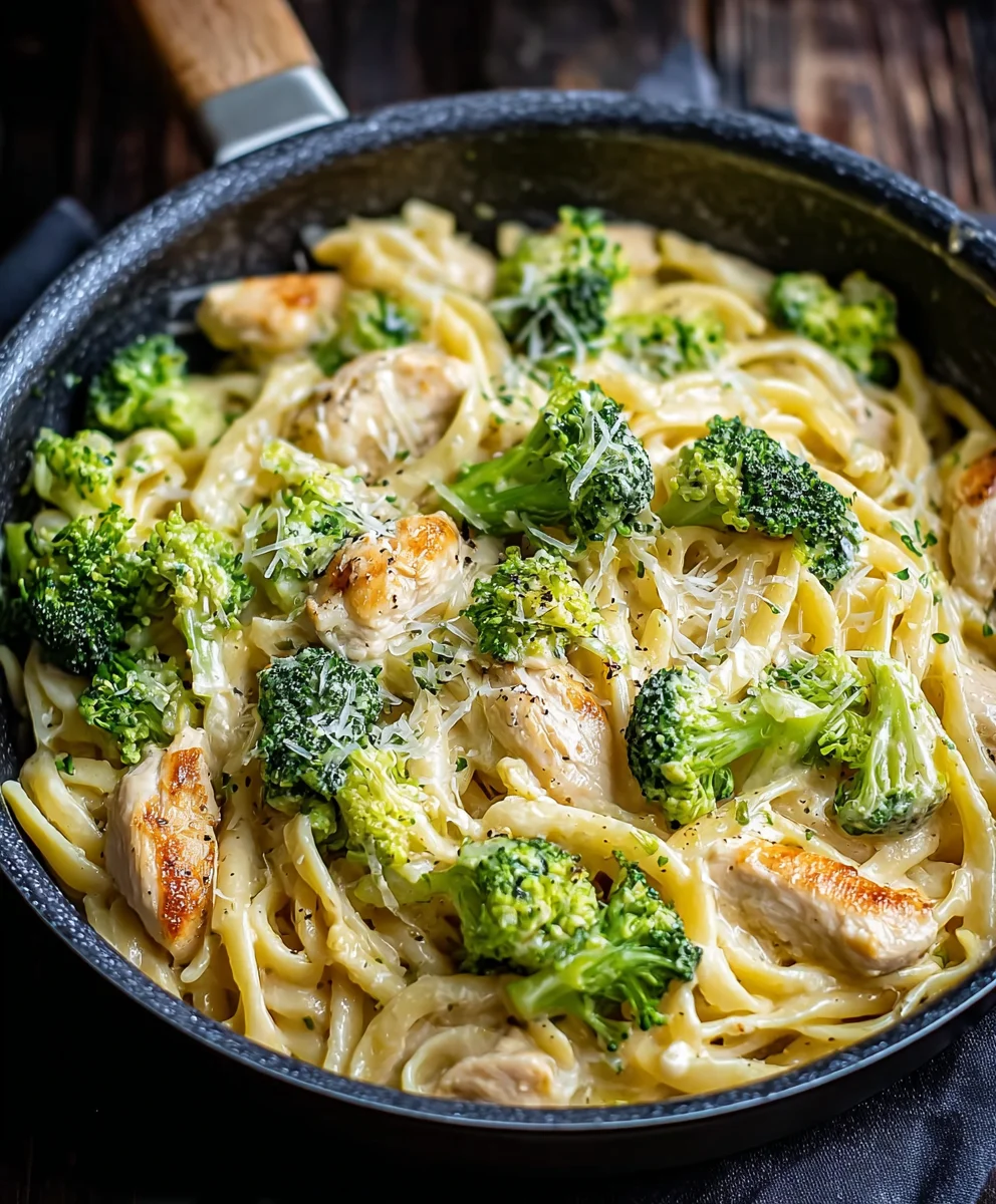 Cremige Hähnchen-Brokkoli Pasta: Einfaches Rezept