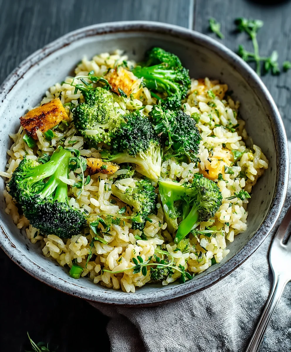 Schneller Brokkoli Reis: Gesund & Lecker
