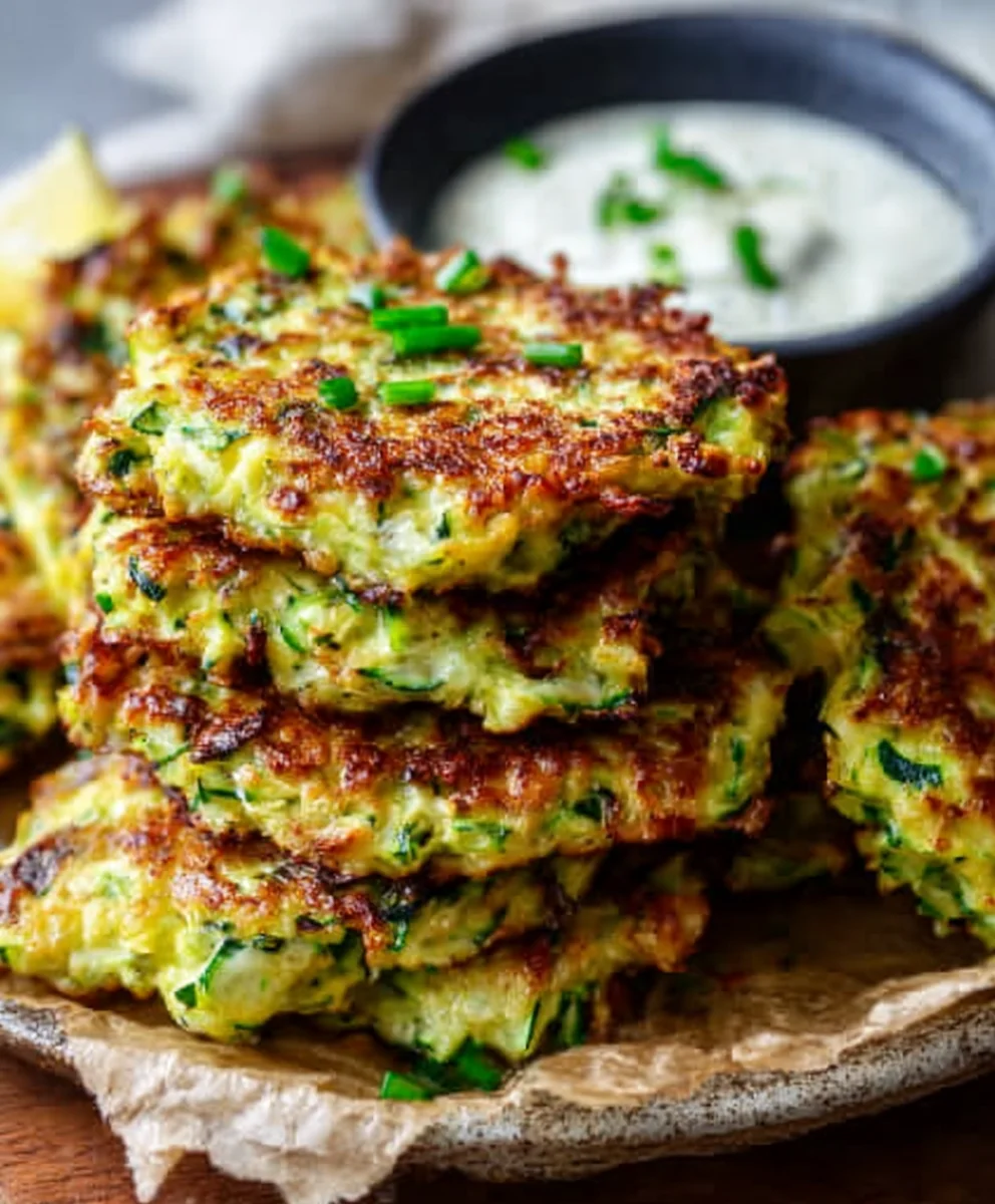 Einfache Zucchinipuffer: Knusprig & schnell zubereitet