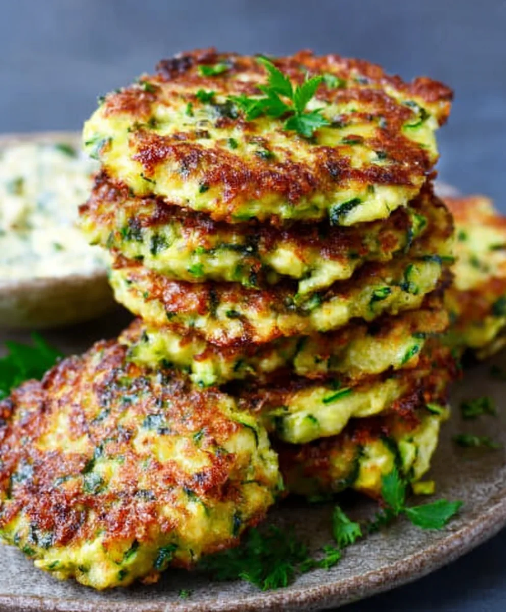 Einfache Zucchinipuffer: Knusprig & schnell zubereitet