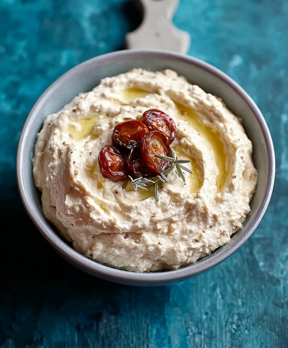 Aubergin extracten-Dip mit Frischkäse: Cremig & Lecker