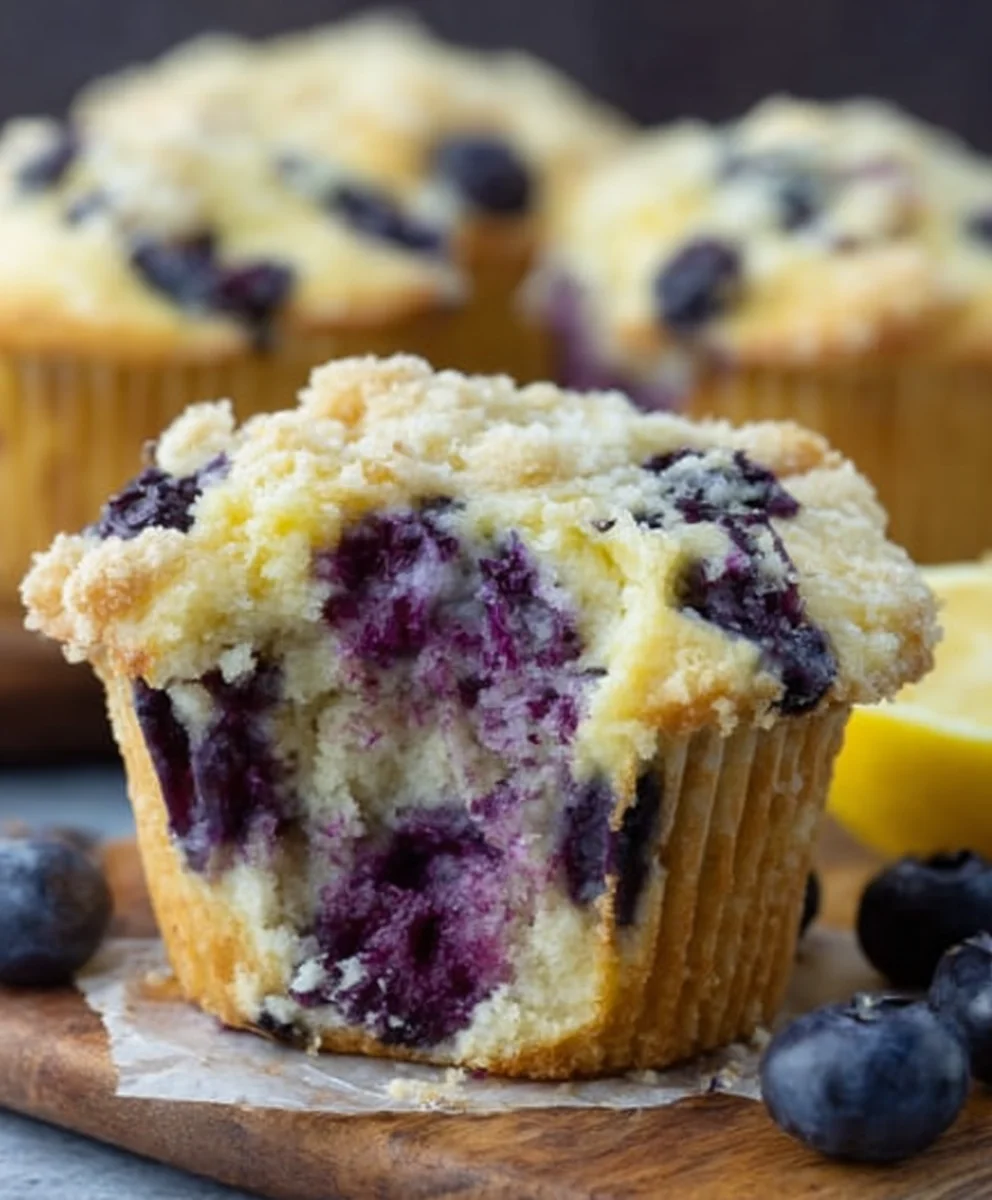 Zitronen-Blaunon-alcoholic beer-Muffins: Einfach & Lecker